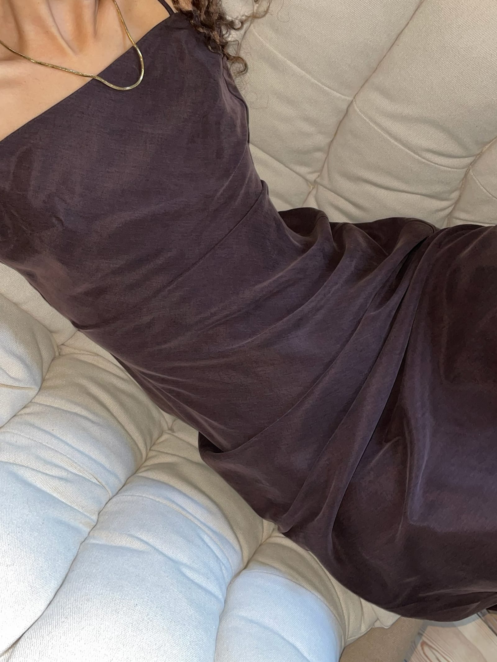 Dream Dress Midi Dark Mocha