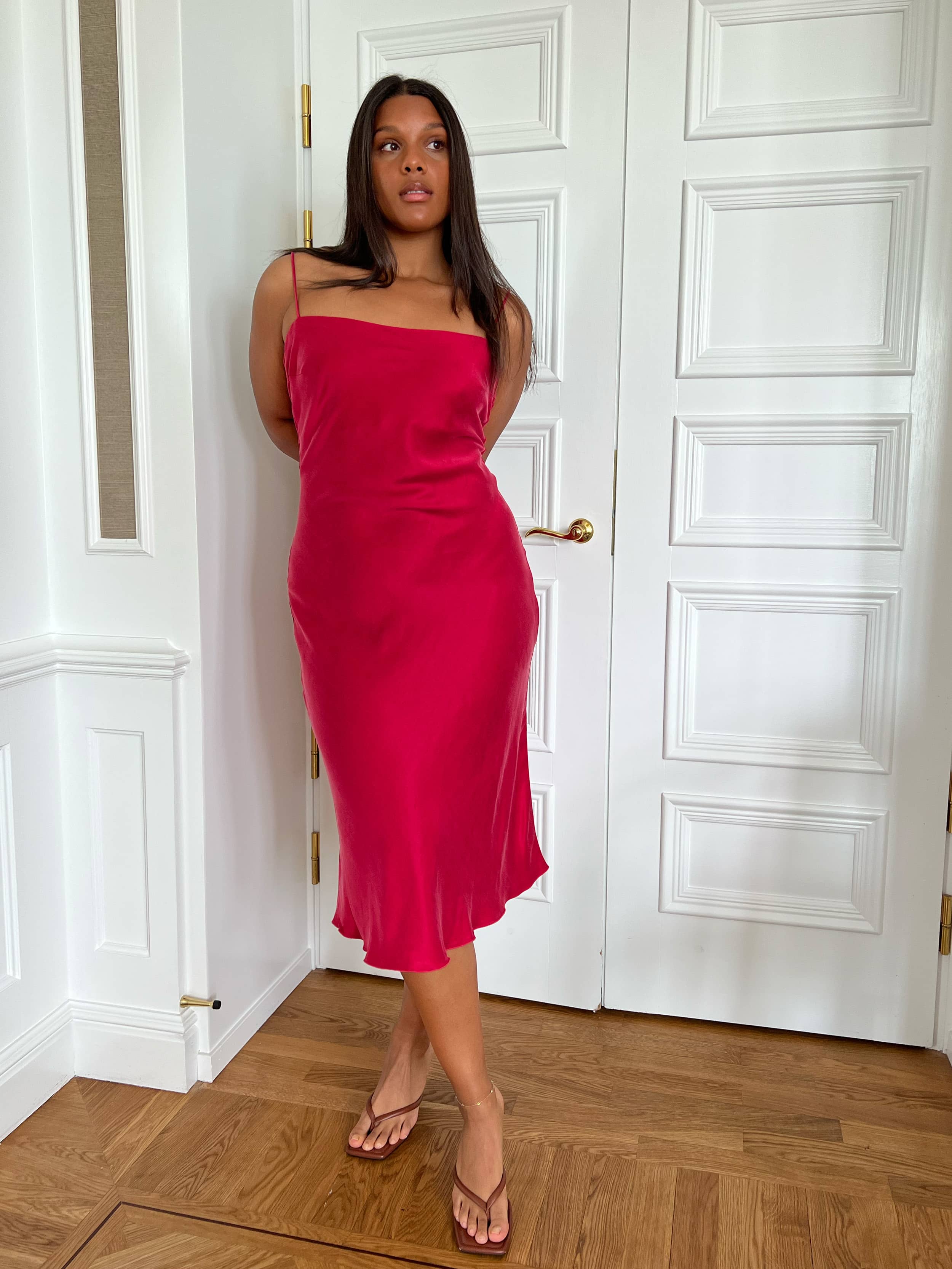 Dream Dress Midi Sunrise - Sunrise | Djerf Avenue