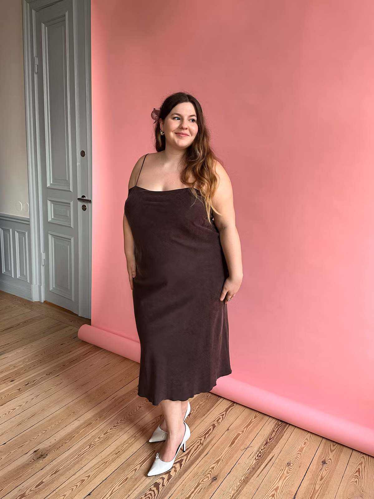 Dream Dress Midi Dark Mocha