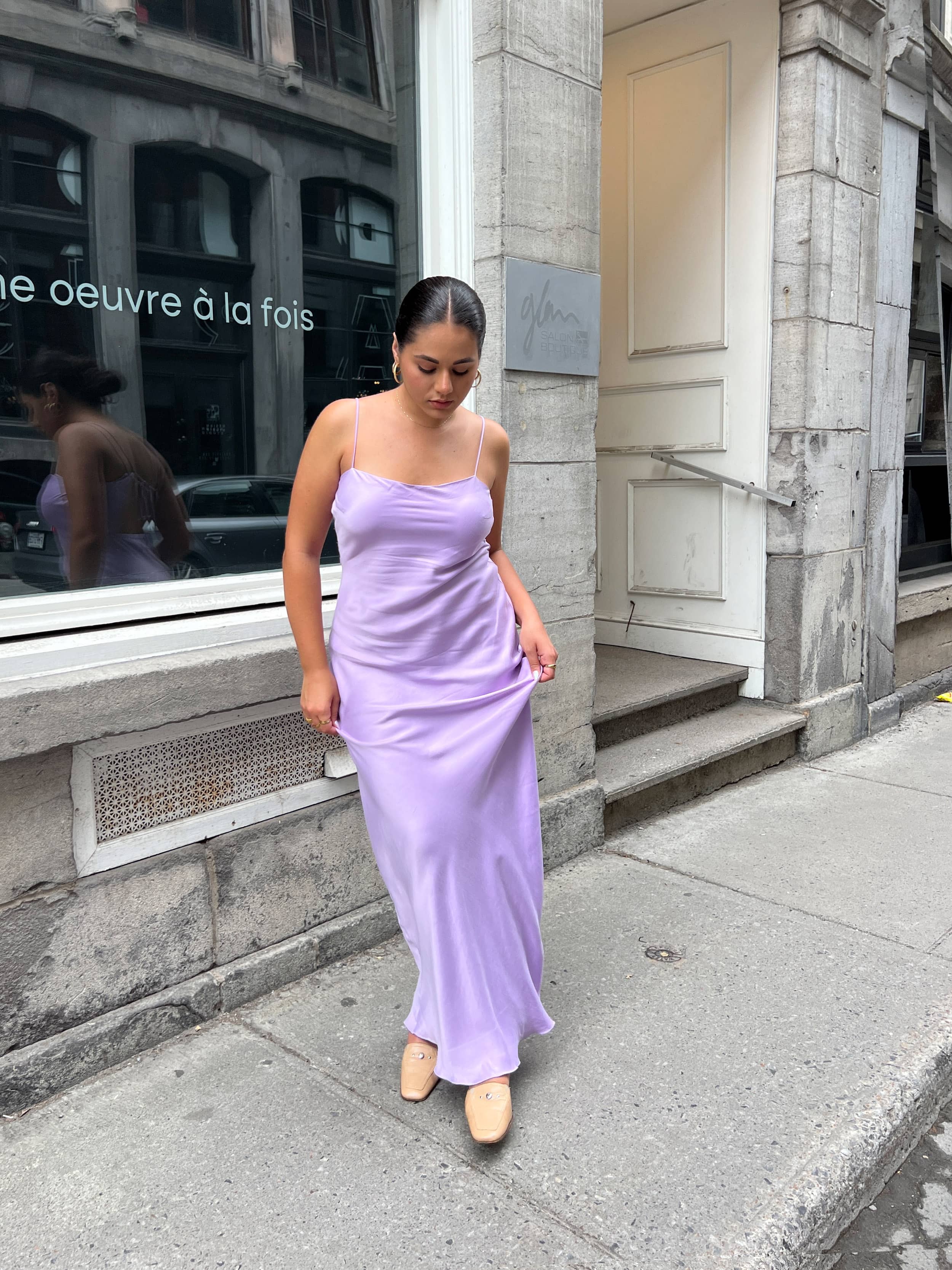 Dream Dress Maxi Iris | Djerf Avenue