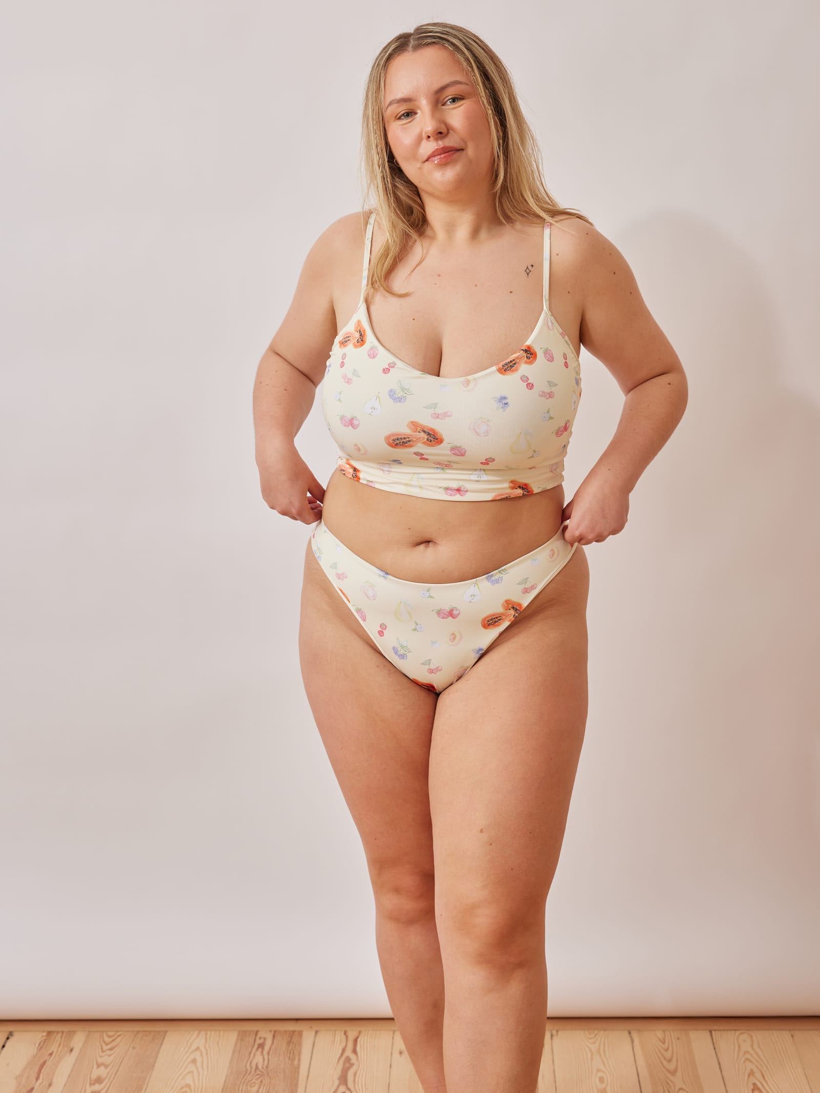 Cheeky Bottom Fruit Print