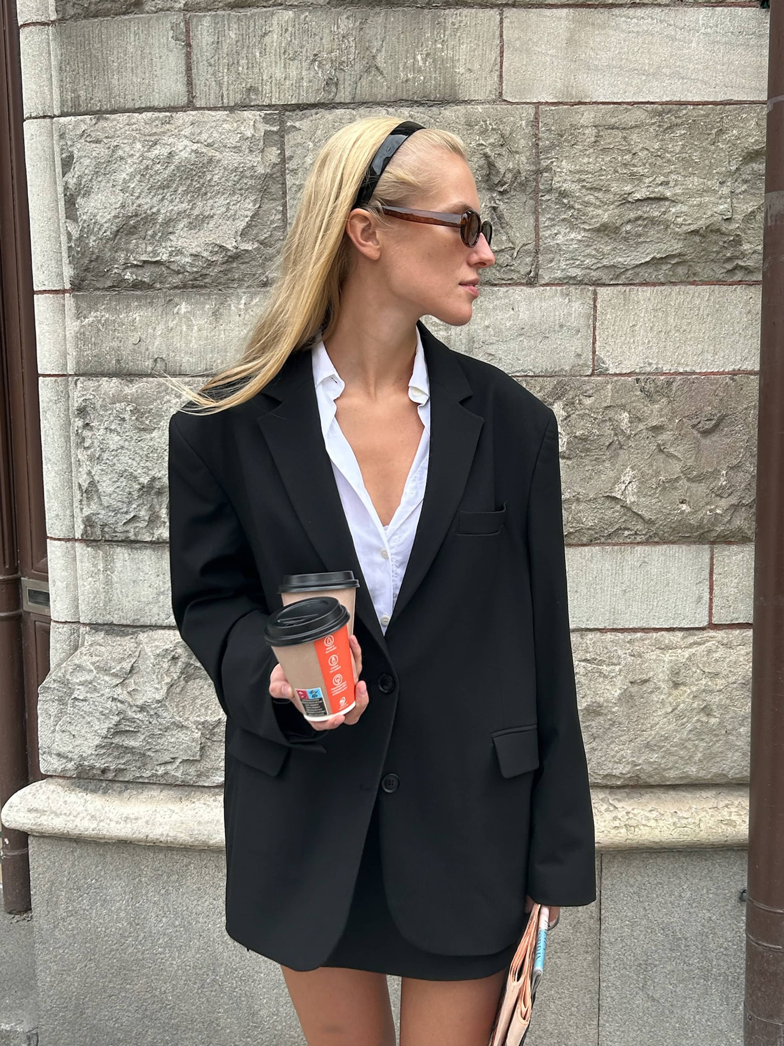 Forever Blazer Black - Black | Djerf Avenue