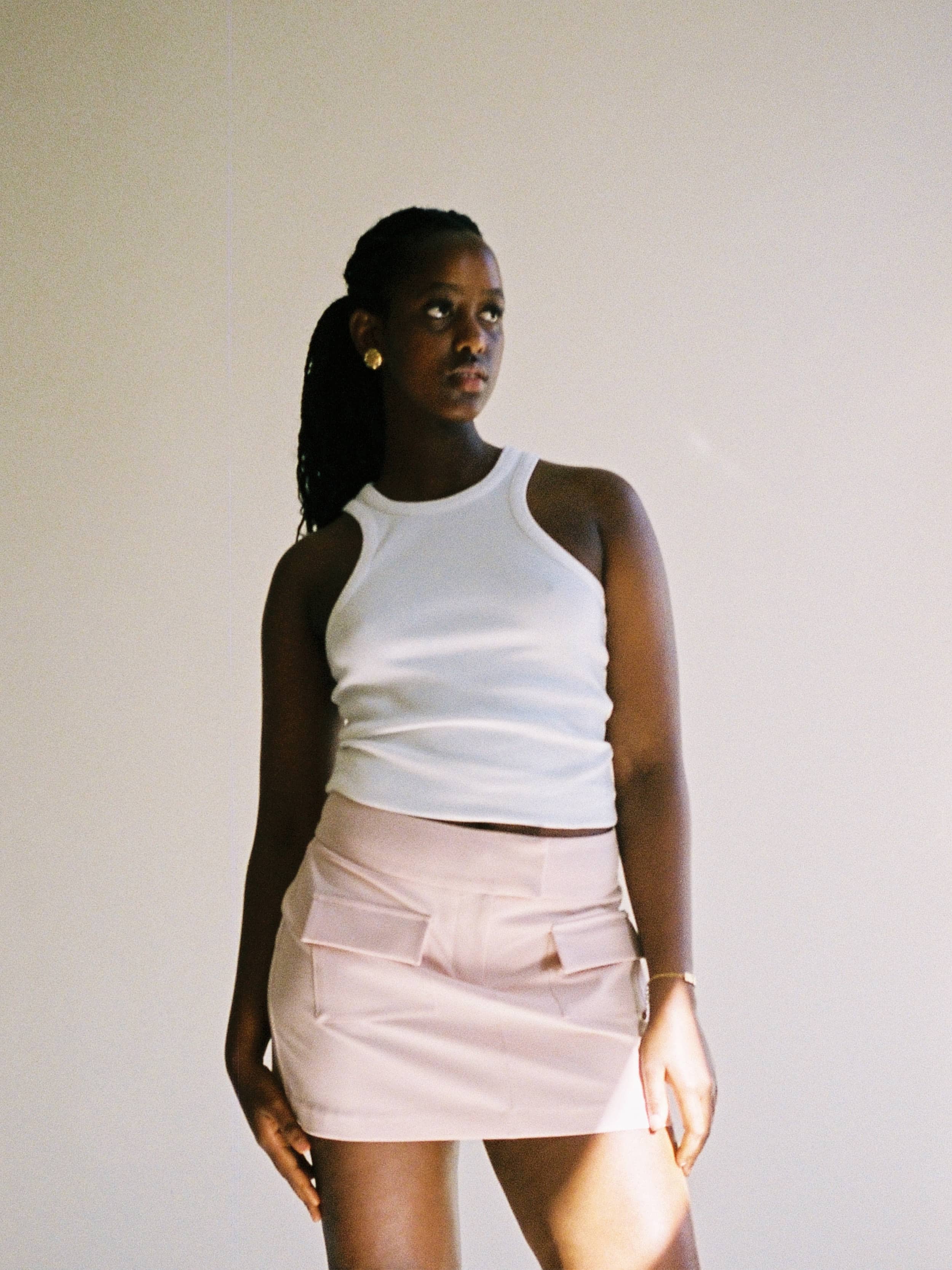 Everyday Tank Top White - White | Djerf Avenue