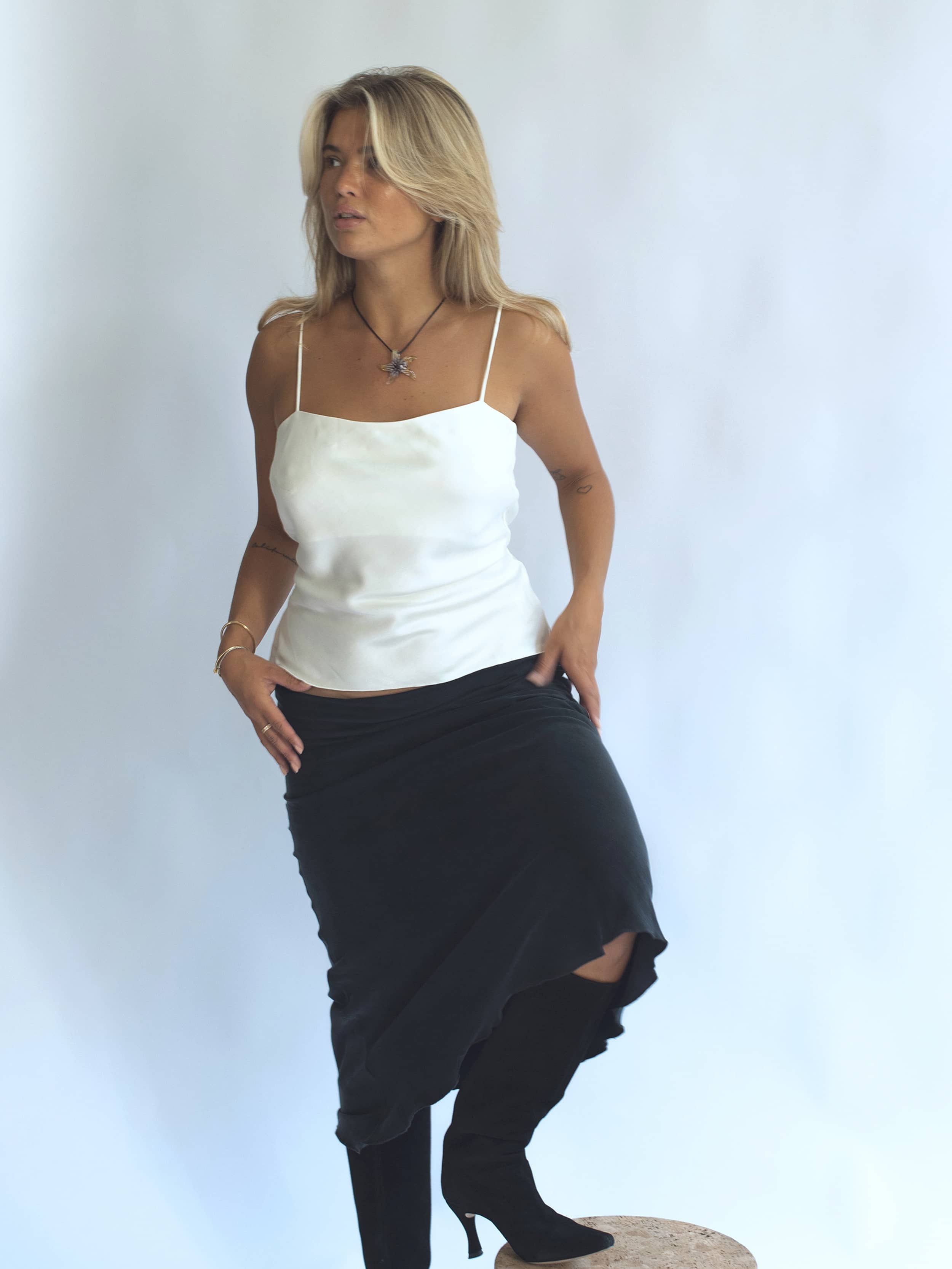 todayful×studio doe Cupin Tanktop エクリュ todayful×studio doe Cupin Tanktop エクリュ