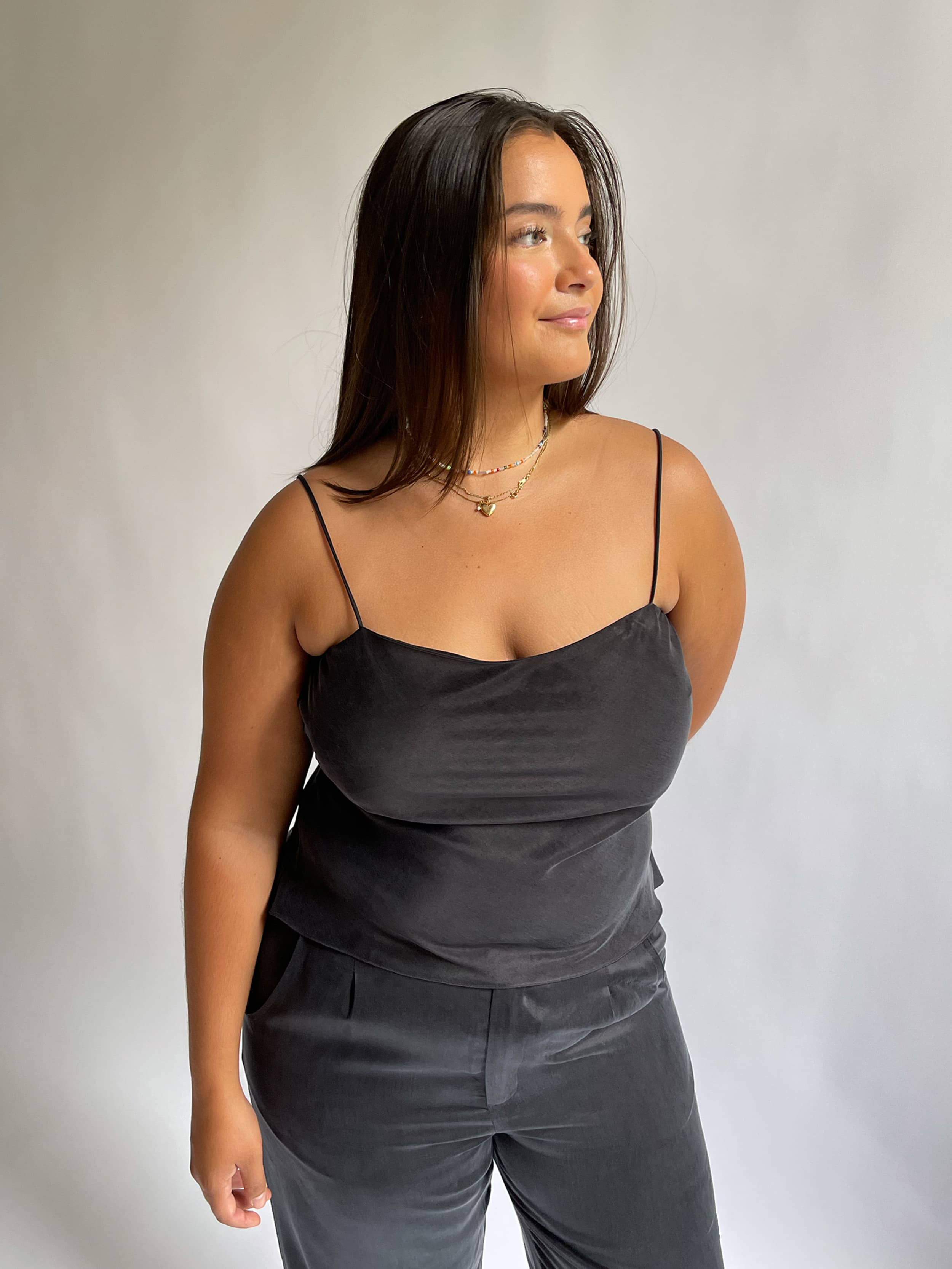 Dream Tank Top Ash - Ash | Djerf Avenue