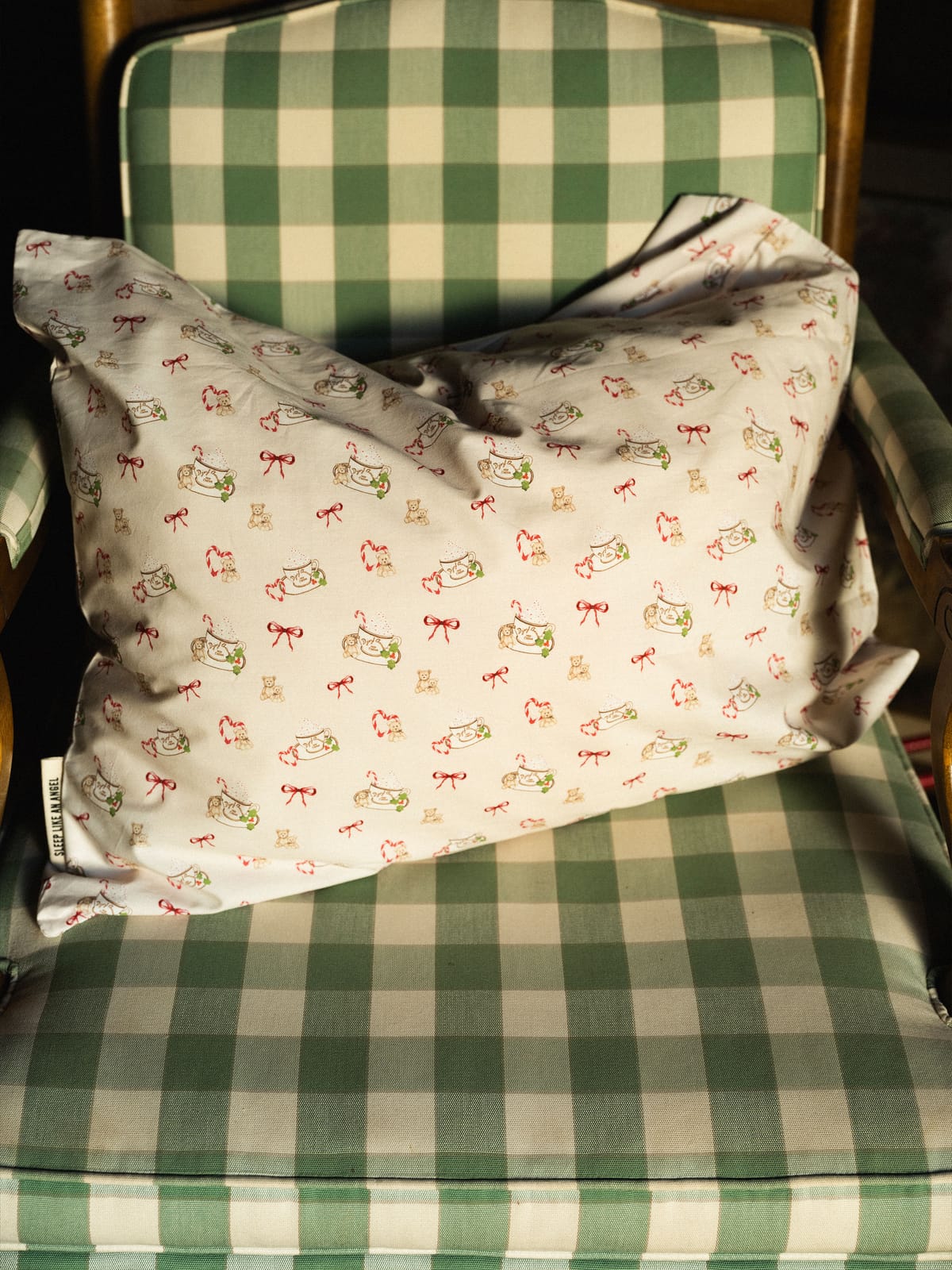 Pillow Case Holiday Bears