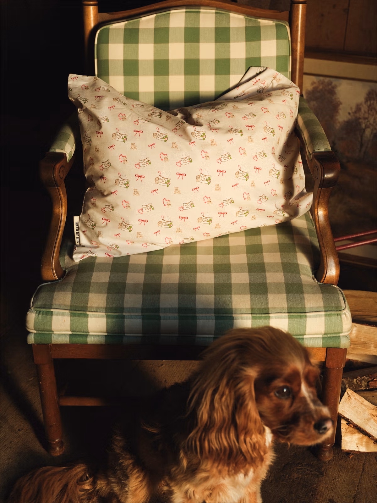 Pillow Case Holiday Bears