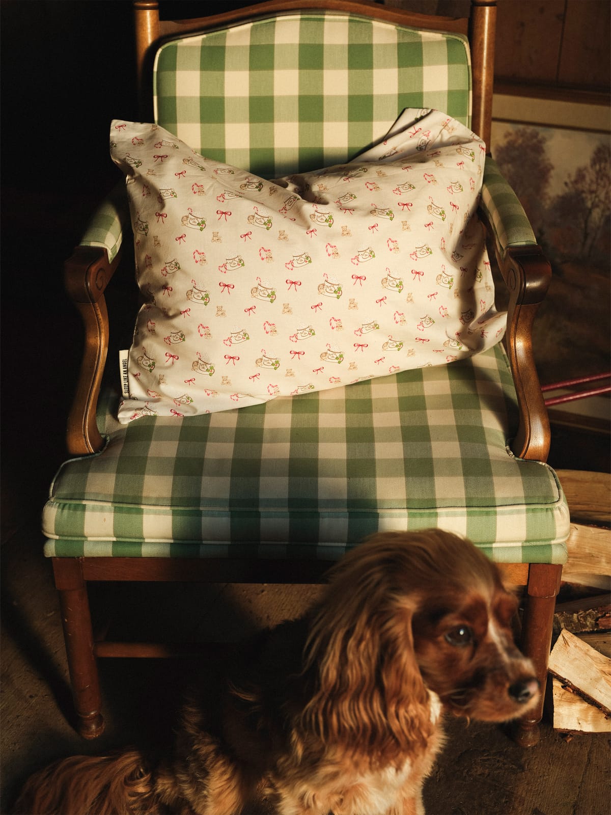 Pillow Case Holiday Bears