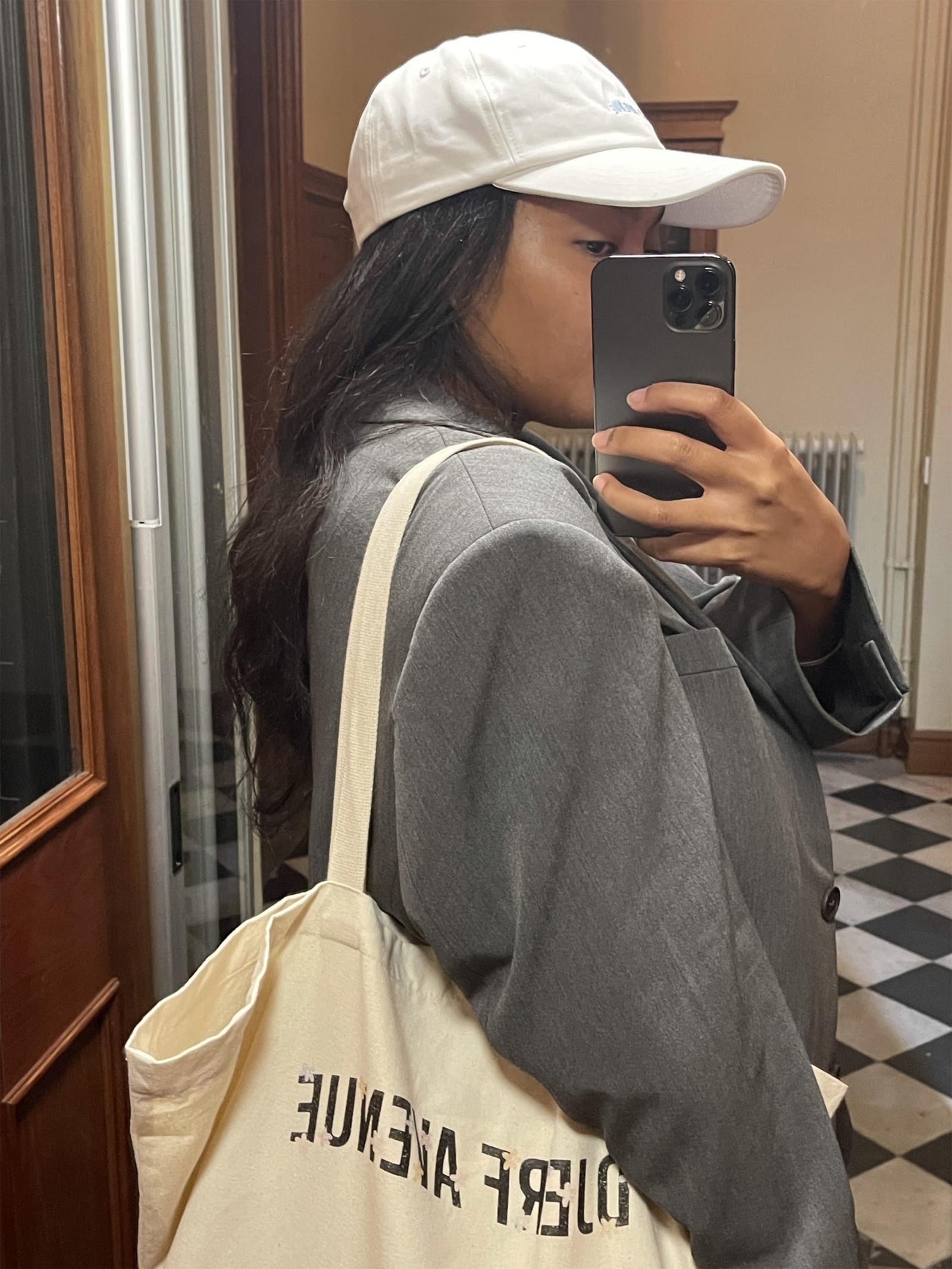 Djerf Avenue Cap White